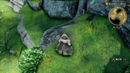 ステップの場所の見た目