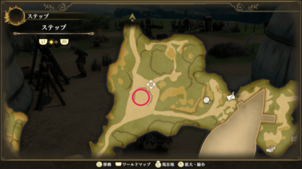 ステップのマップ