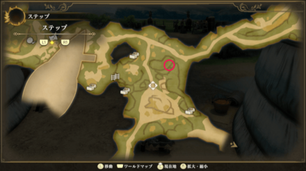 ステップのマップ