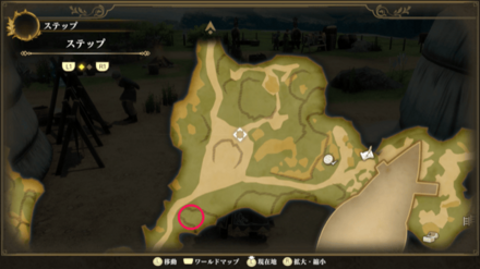 ステップのマップ