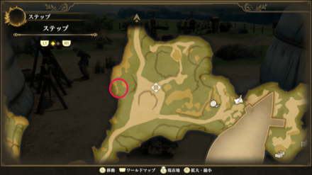 ステップのマップ