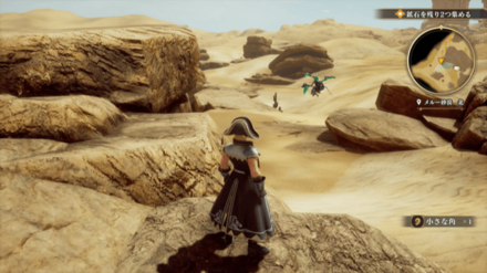 メルー砂漠 北の場所の見た目