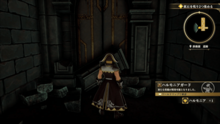 移動湖 遺跡の場所の見た目