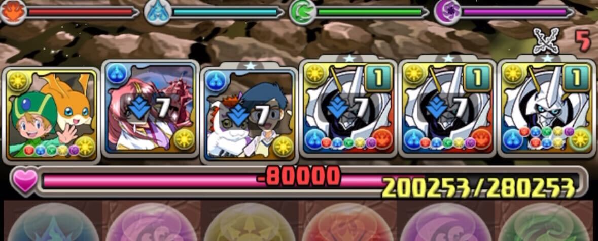 開幕の合計8万ダメージもお忘れなく