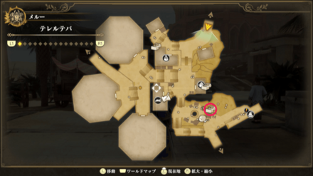 テレルテバのマップ