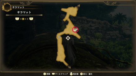 サラマットのマップ