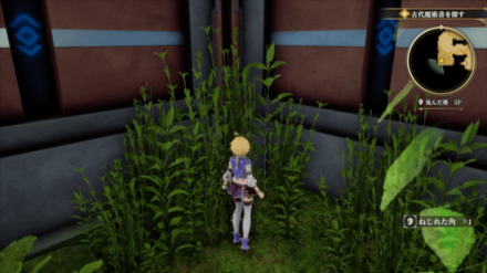 沈んだ塔5Fの場所の見た目