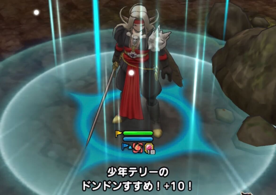 味方の移動力を少年テリーで上げる