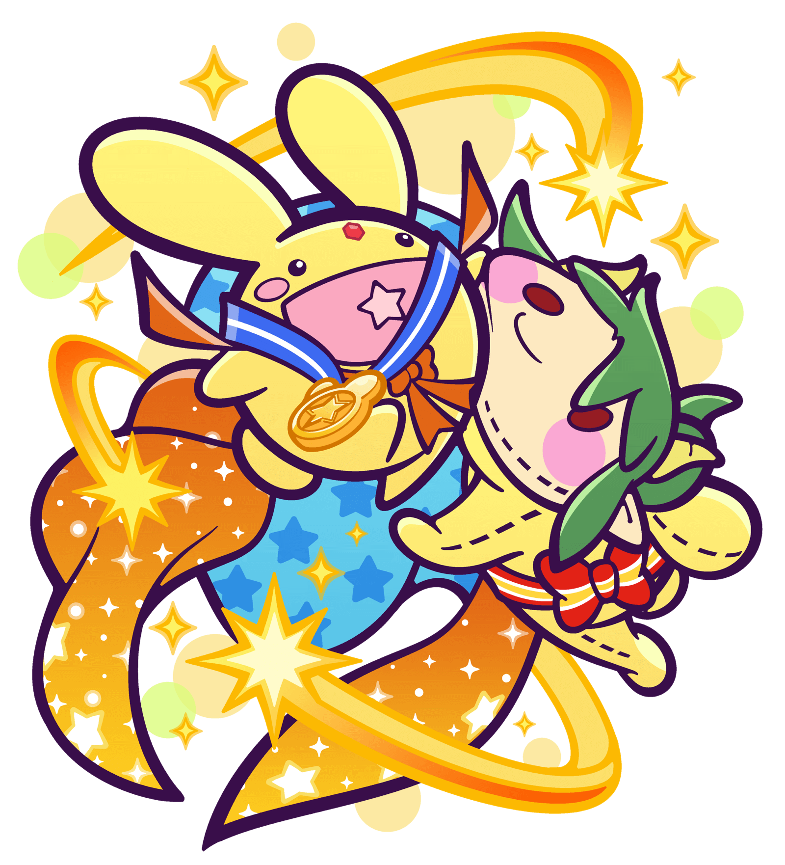 スポットライトのカーバンクル(星7)