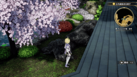 チョントウ城 屋外の場所の見た目