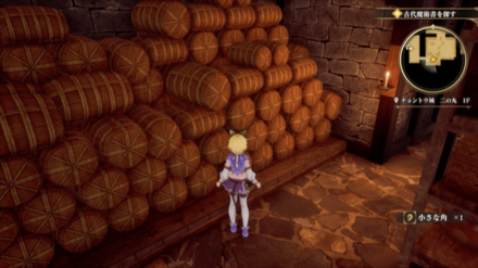 チョントウ城 二の丸 1Fの場所の見た目