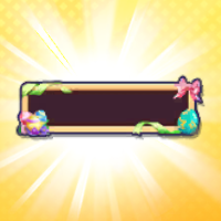 名札「イースターロマンス」