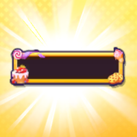 名札「ハッピーグルメ」