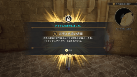 ハクロ城 大塔1Fの場所の見た目