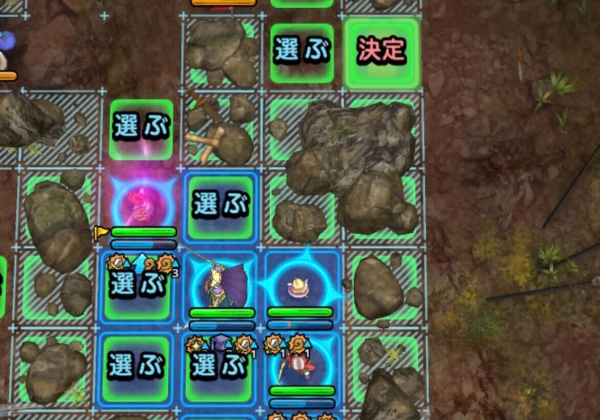 リンベリィで目標マスに移動してクリア