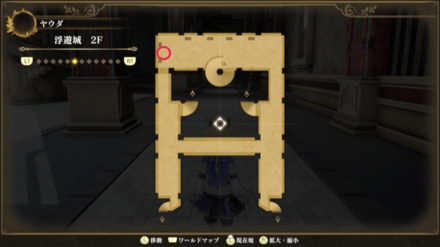 浮遊城 2Fのマップ