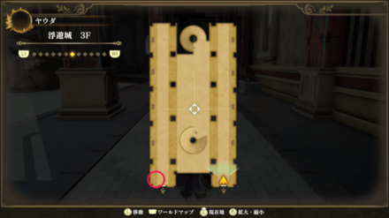 浮遊城 3Fのマップ