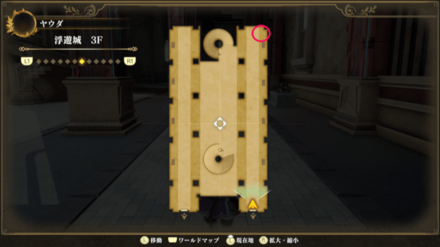 浮遊城 3Fのマップ