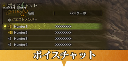 ボイスチャット