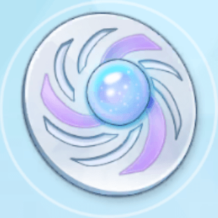 完全な円盤型ペンダント画像