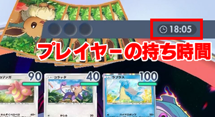 プレイヤーの持ち時間