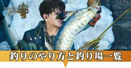 釣りのやり方と釣り場一覧