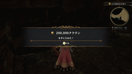 子供と子ムーB2の場所の見た目