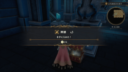 氷の遺跡の場所の見た目