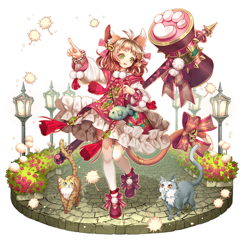オセロニアの［にゃんズパトローラー］ミントの画像