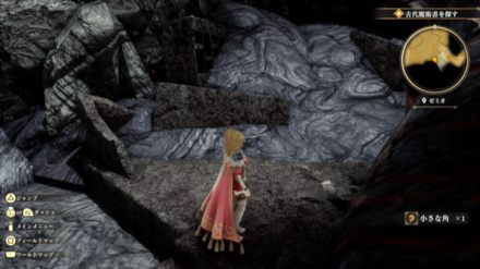 ゼミオの場所の見た目