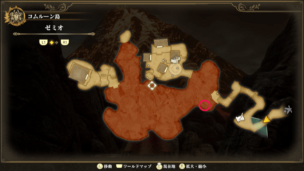 ゼミオのマップ