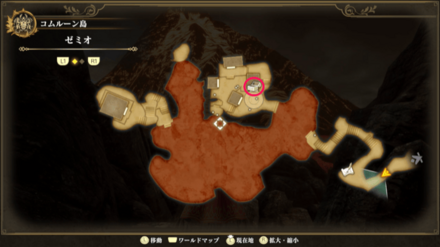 ゼミオのマップ