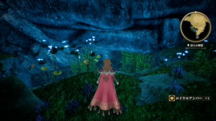 詩人の洞窟の場所の見た目