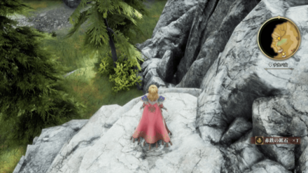 チカパ山の場所の見た目