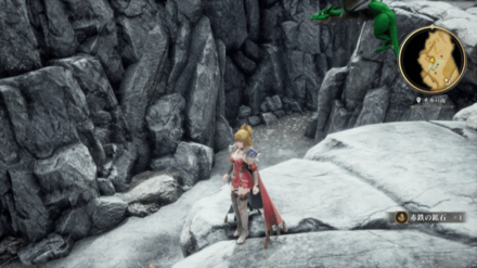 チカパ山の場所の見た目