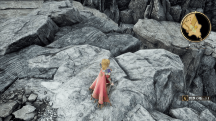 チカパ山の場所の見た目