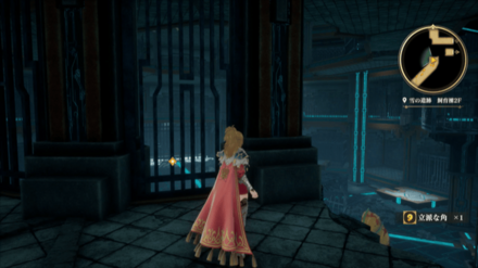 雪の遺跡 飼育棟2Fの場所の見た目