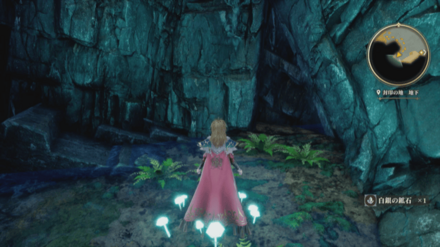 封印の地 地下の場所の見た目