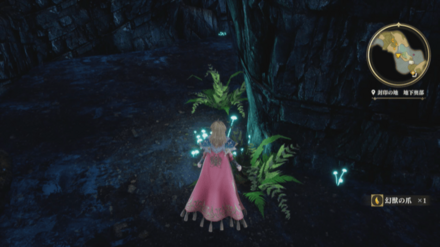 封印の地 地下奥部の場所の見た目