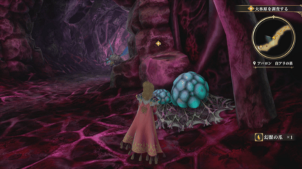 白アリの巣の場所の見た目