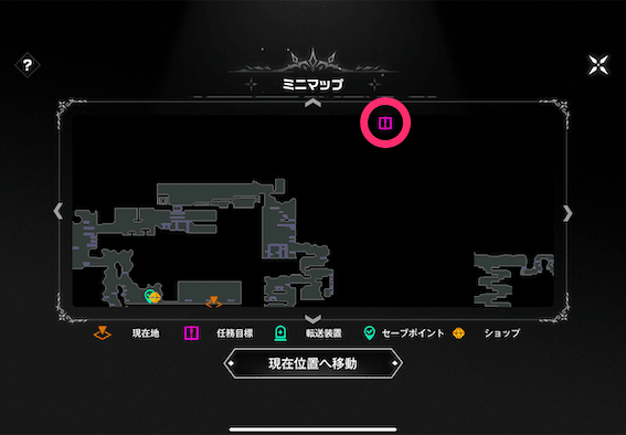 ここからはマップ右上を目指して進もう