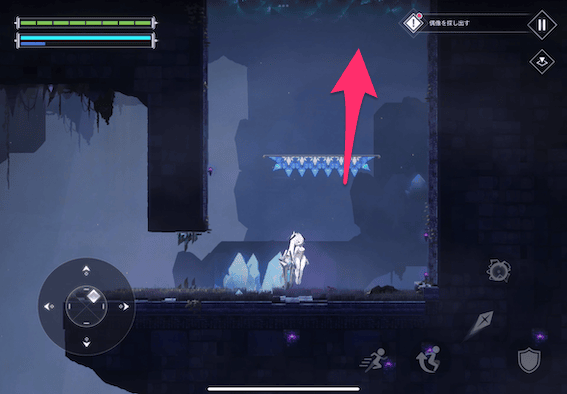 ゲートを抜けたらリフトで上へ