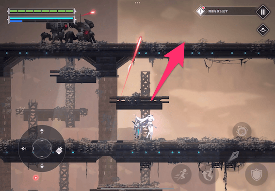 さらに上の段へ