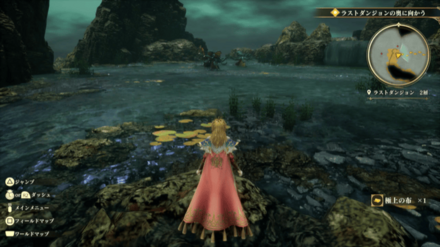 ラストダンジョン 2層の場所の見た目