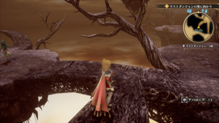 ラストダンジョン 3層の場所の見た目