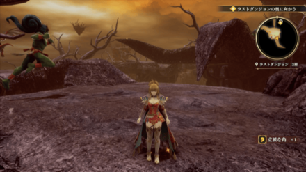 ラストダンジョン 3層の場所の見た目