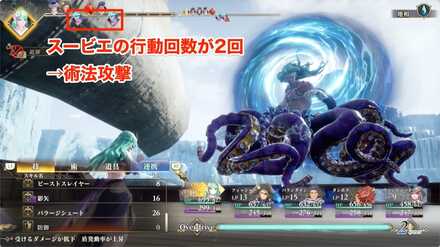 術法攻撃ターン