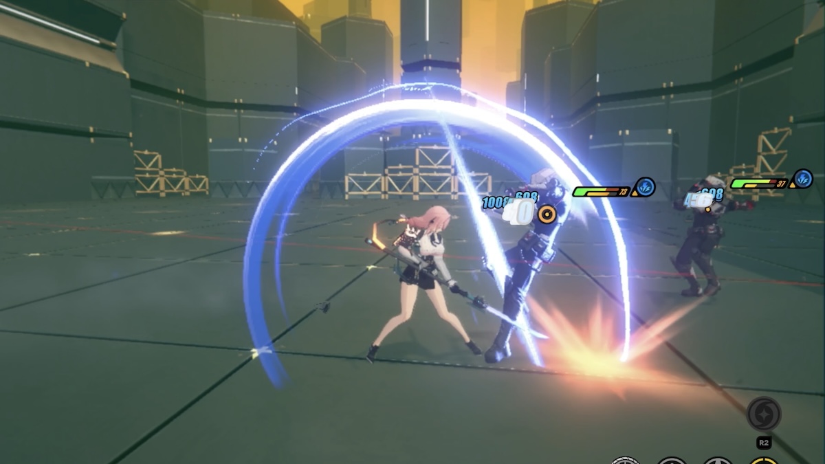 柳の戦闘シーン