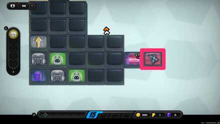 ゴールを目指してテレビを進む