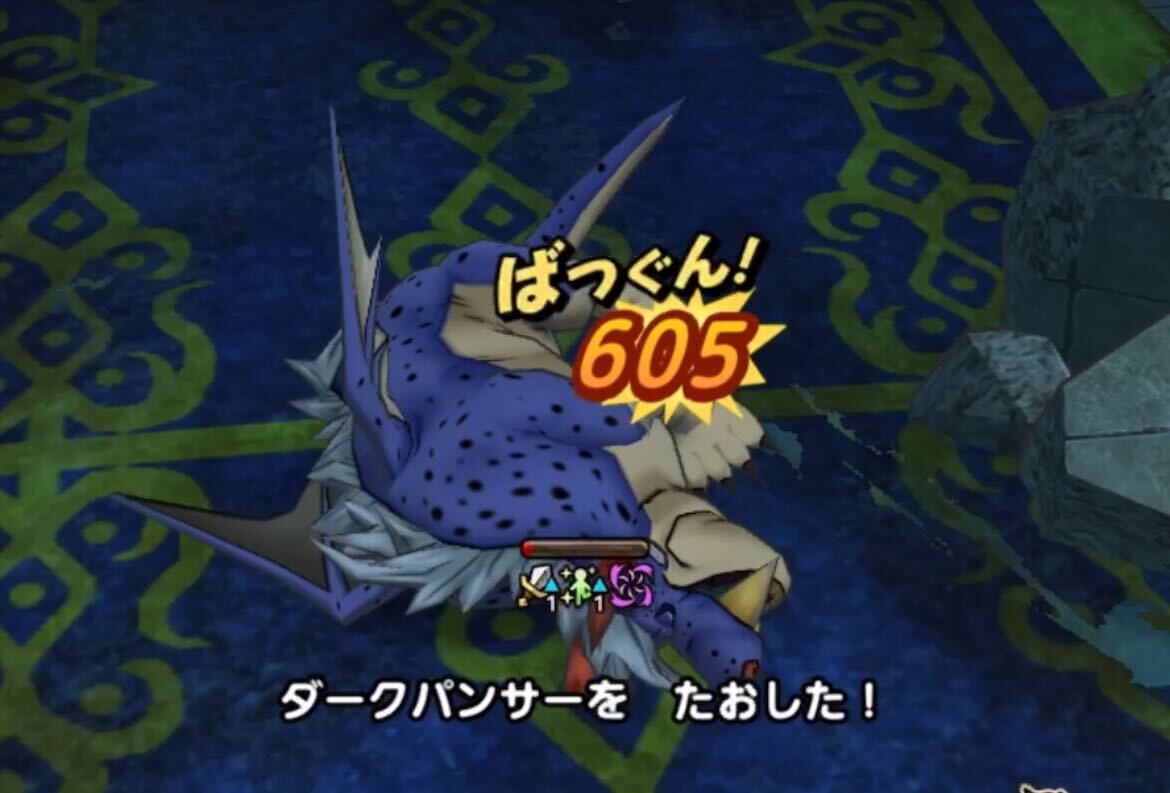 2ターン目に残りのキャラを倒してクリア